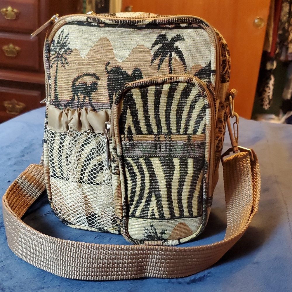Pioneer Express Safari Print  Shoulder Bag